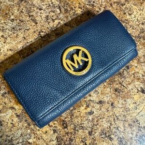 Michael Kors Blue Wallet